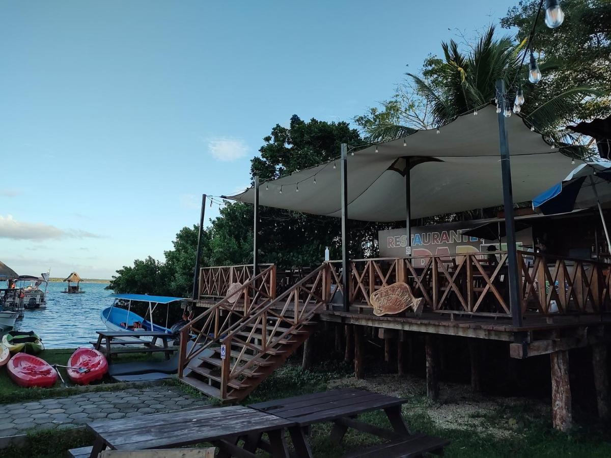 Papitos Bacalar Hotel And Marina Extérieur photo