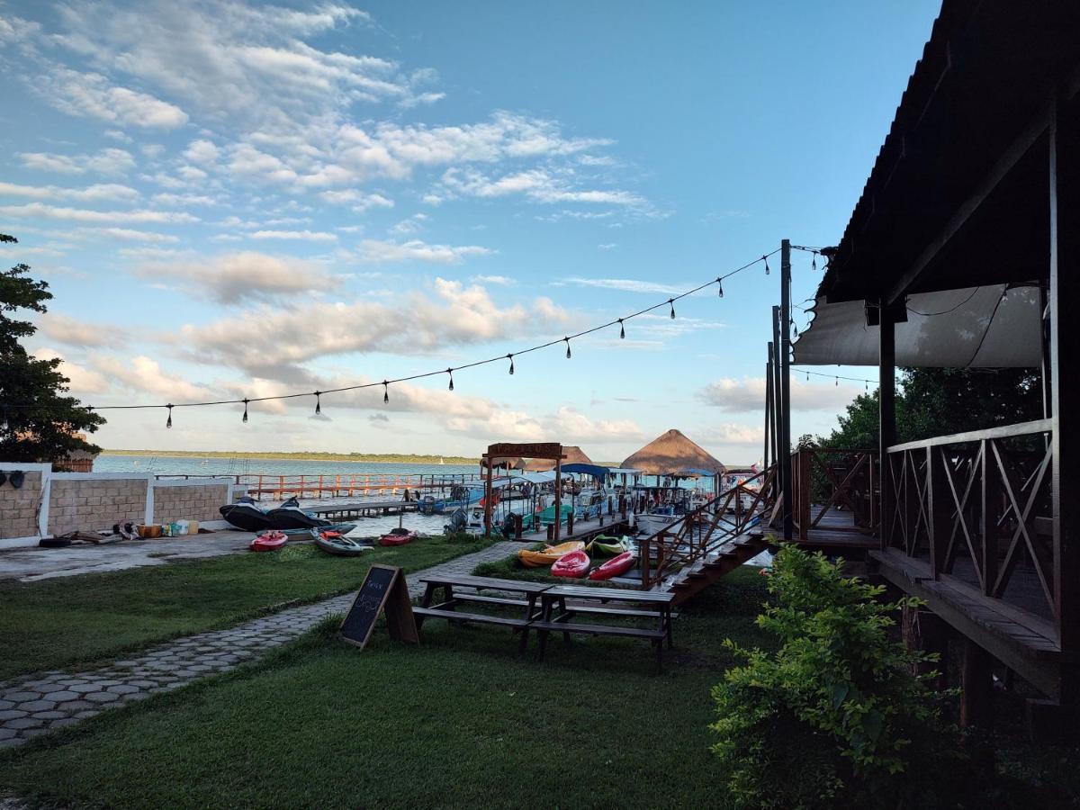 Papitos Bacalar Hotel And Marina Extérieur photo