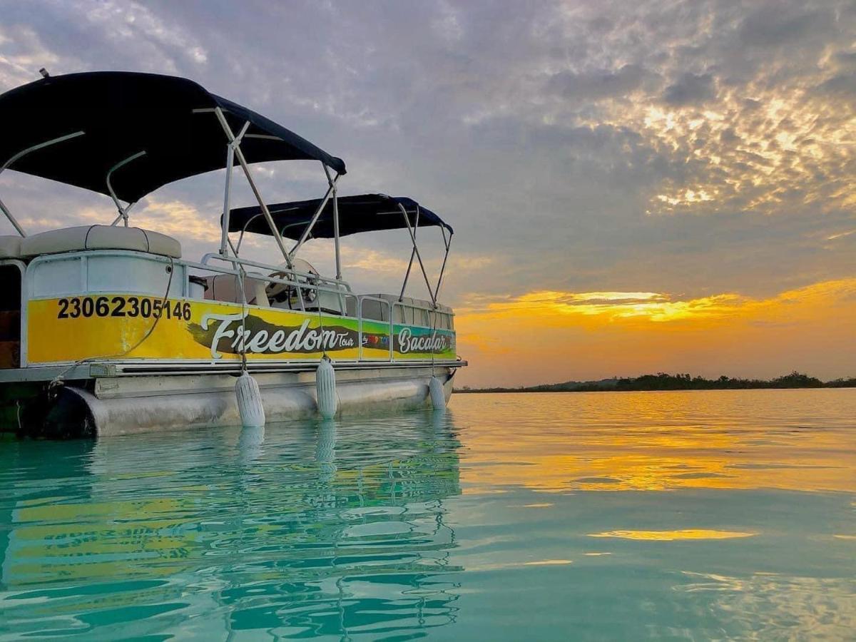 Papitos Bacalar Hotel And Marina Extérieur photo